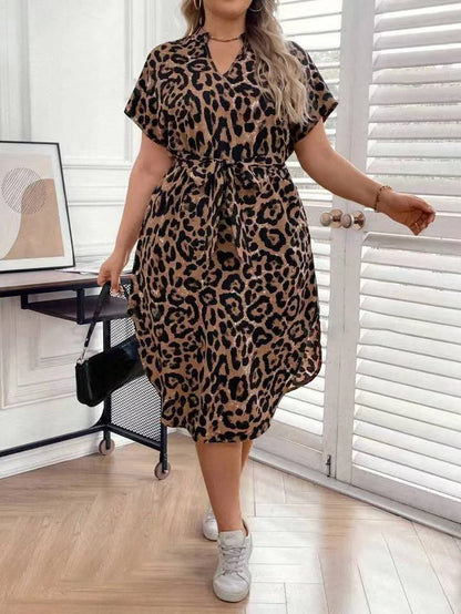 Robe Léopard Grande Taille