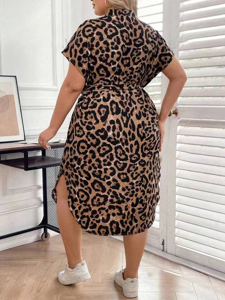 Robe Léopard Grande Taille